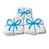 Birthday Present Cookie - Pink AND Blue - DOG Treats (lifestyle) — Australian made dog treats by Huds and Toke