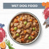 Ivory Coat Grain Free Adult WET DOG Food Lamb & Sardine Stew (close-up), Australian made dog treats by Huds and Toke