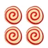 Candy Cane Swirl Christmas Cookie - 40Pce - Christmas DOG Treat, Australian made dog treats by Huds and Toke