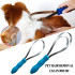 DUAL SIDED SHEDDING BRUSH FOR HORSES OR DOG GROOMING