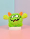 Crazy Monster Face DOG TOY With Ball - 1Pce (detail) — Australian made dog treats by Huds and Toke