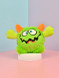 Crazy Monster Face DOG TOY With Ball - 1Pce (detail), Australian made dog treats by Huds and Toke