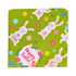 HUDS AND TOKE - DOG BANDANA - EASTER DOG BANDANA - BRIGHT GREEN WITH HAPPY EASTER