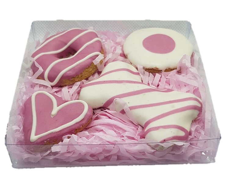 Gift Box - Pink - Dog Cookie Treats