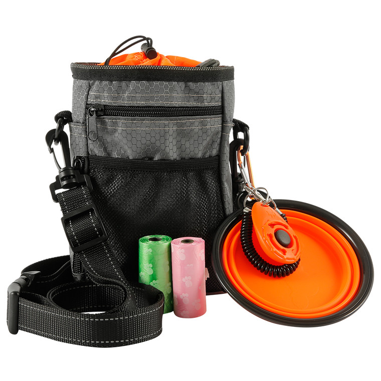 DOG TRAINING TREAT POUCH AND TRAINING PACK