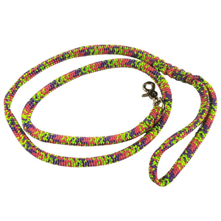 LIME AND PINK DOG LEAD FOR MEDIUM TO LARGE DOG