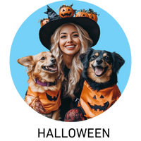 halloween dog costumes, halloween dog collars, halloween cat collars