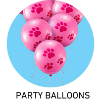 dog party balloon, puppy party balloons, dog birthday balloons