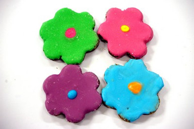 Fancy Flowers Cookies horse treats by Huds and Toke
