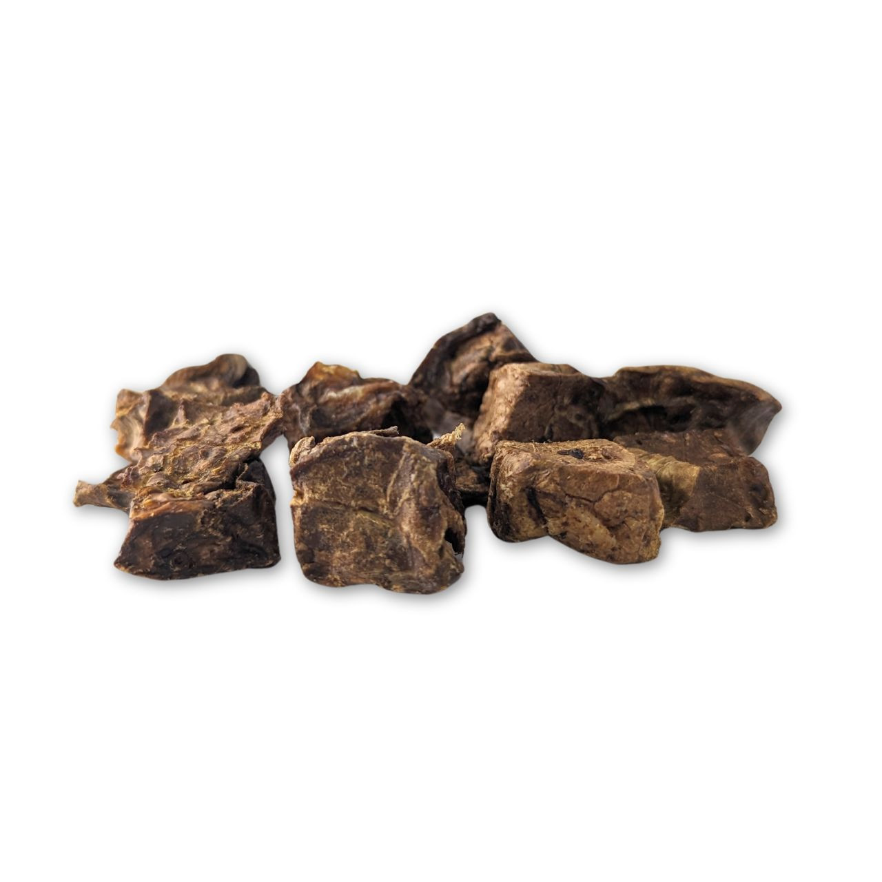 Lamb Lung Cubes - Dog Treats, baked and dried in our own kitchen on the Sunshine Coast.