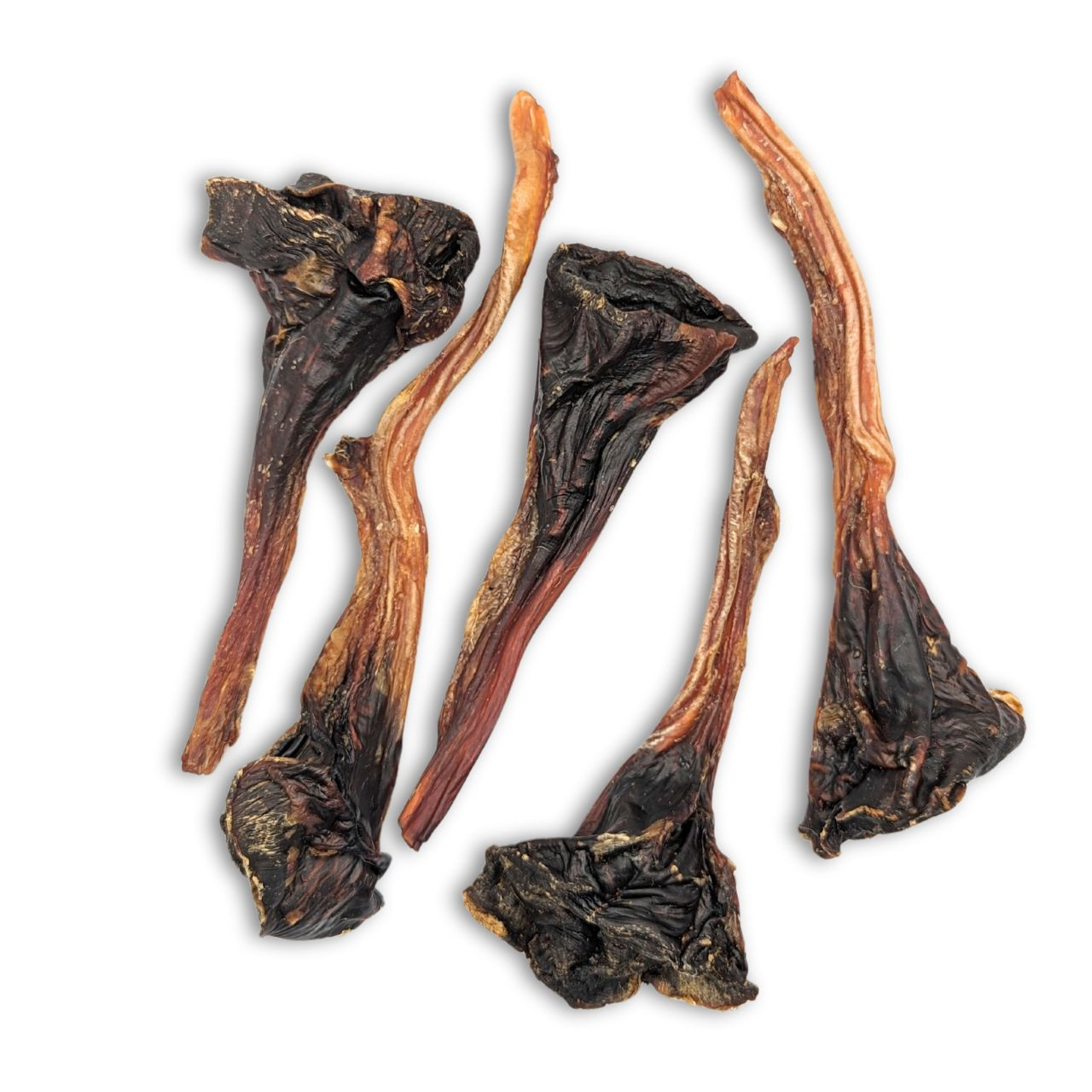 Huds and Toke dehydrated kangaroo tendons, a single protein Australian dog chew