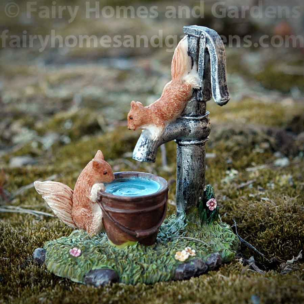 Fairy Garden Accessories Boy Fairy Figurine With Puppy Dog