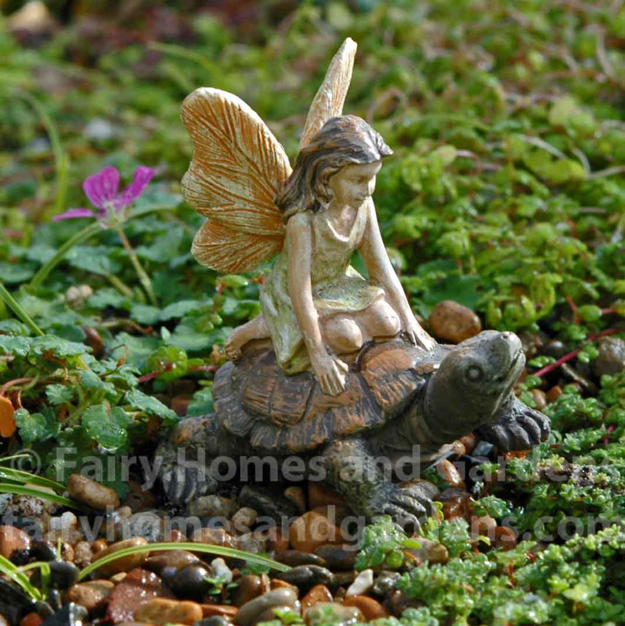 Faire du stop, tortue et escargot miniatures, tortue et escargot,  accessoire de jardin féerique, The Fairy Garden UK -  Canada