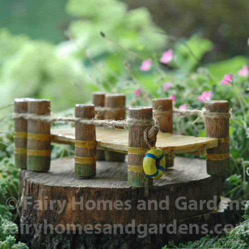 Fishing Dock for Fairy Gardens