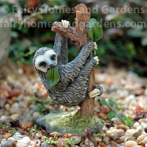 Miniature sales sloth figurine