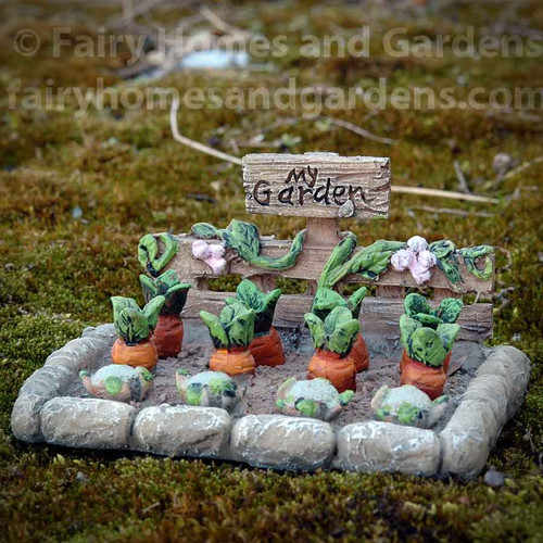 Miniature Fairy Vegetable Garden