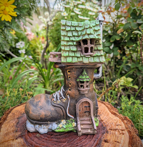 Solar Fairy House | Lighted Fairy Cottages