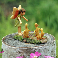 Little Fairy with Wayward Ducks