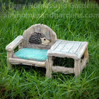 Hedgehog Fairy Settee