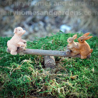 Woodland Knoll Buddies on Teeter Totter