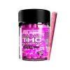 Snipe THCP Pink Prerolls Jar 2G - 50PK Glitter BombHybrid