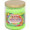 smoke odor 13oz candle Hippie Love