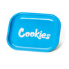 Cookies Metal Rolling Tray Small Blue