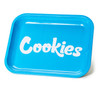 Cookies Metal Rolling Tray Large Blue