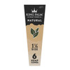 KING PALM HEMP - 1-1 4 CONES - 1PK- 6CT NATURAL