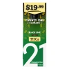 Twenty One THCA Pre Priced Disposables 2G-Black Lime Indica