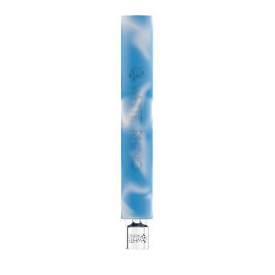 White Rhino Chillum To Straw Quartz Original Pyrex BLUE WHITE