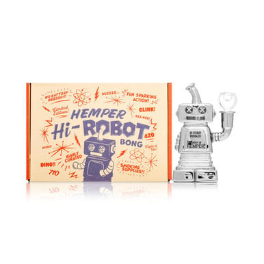 Hemper water Pipe Hi-Robot Bong