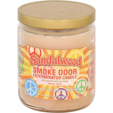 smoke odor 13oz candle Sandalwood