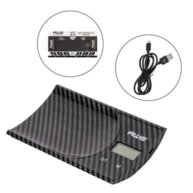 AWS SCOOP 650G X 0.1G - BLACK