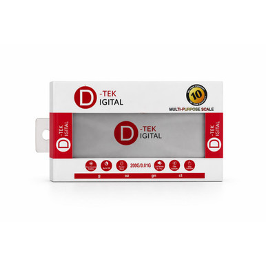 D-TEK DIGITAL SCALE -200G SILVER - DT-A201
