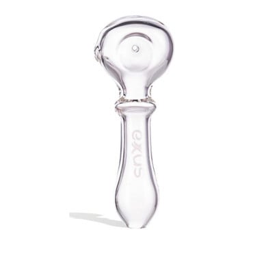 EXXUS WAND - GLASS - HAND PIPE CLEAR