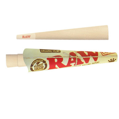 RAW Cones King Size-1PK Organic Hemp