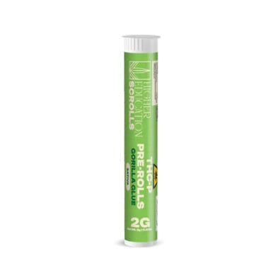 Higher Education Scrolls THCP Prerolls 2G 1CT-Gorilla Glue Sativa