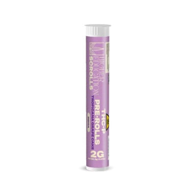 Higher Education Scrolls THCP Prerolls 2G 1CT-Tropicana Grape Cake Indica