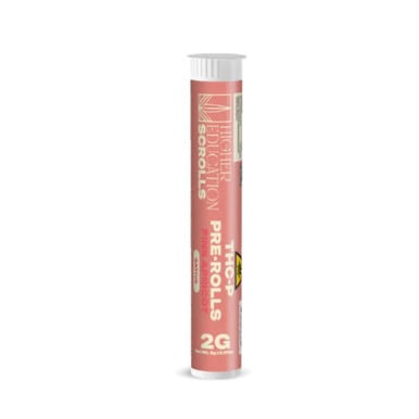Higher Education Scrolls THCP Prerolls 2G 1CT-Pink Apricot Sativa