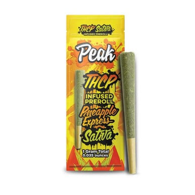 Peak THCP Infused Preroll 1G Pineapple Express