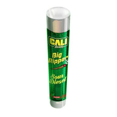 Cali Fields Big Ripper THCA Blunt Prerolls 1.5G-1CT Sour Diesel Sativa