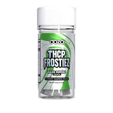 DOZO THCP Frostiez Prerolls Jar 5CT-Kalifa Popperz