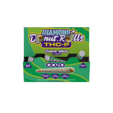 DOZO Diamond Donut Prerolls 2.25G 20CT-Guava Haze Hybrid