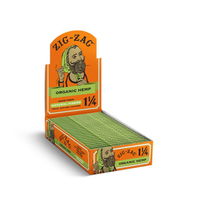 Zig Zag Rolling Papers 1-1 4-Organic Hemp