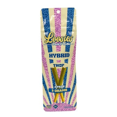 Loosies Pack O' Rolls THCP Prerolls 3G-2CT Hybrid
