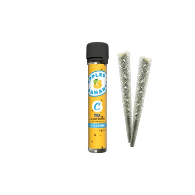 Cookies THC-A Diamond Pre Roll 1G 2CT-Apples & Bananas