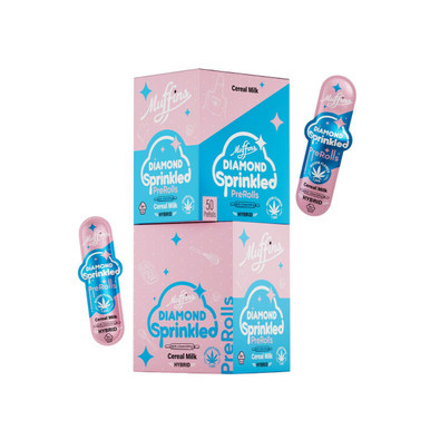 Muffins Diamond Sprinkled PreRolls 50CT-Cereal Milk Hybrid