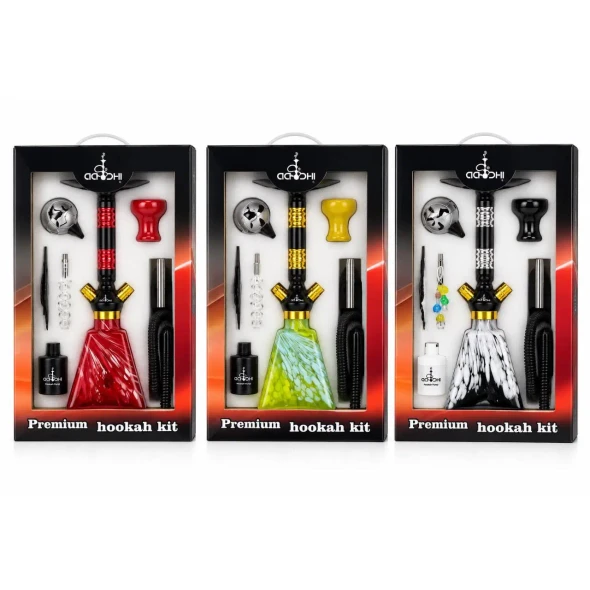 Aadhi Flame Premium Hookah Kit box