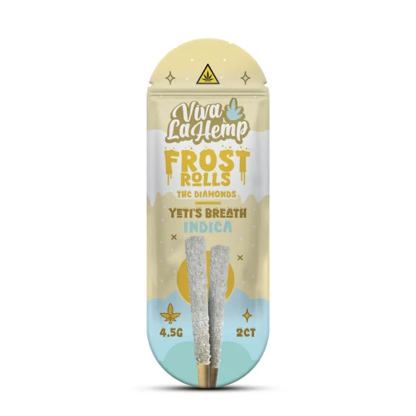 Viva La Hemp THC Frost Pre-Rolls 4.5G 1PK- 2CT Yeti's Breath Indica